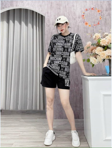 SET BỘ FOM RỘNG  MOSCHINO- BTN279
